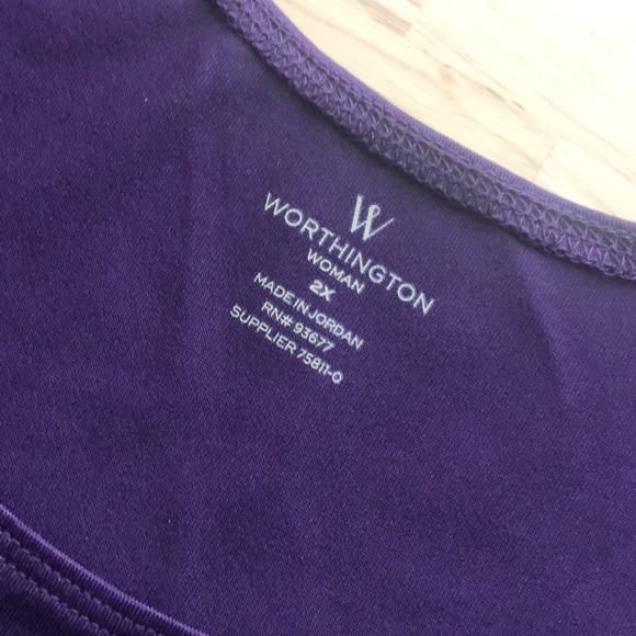 3 Woman’s Worthington Tank Tops - Picture 7 of 7